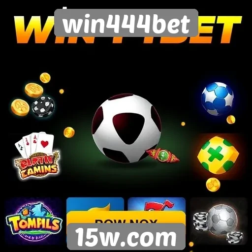 Variedade de jogos disponíveis no win444bet