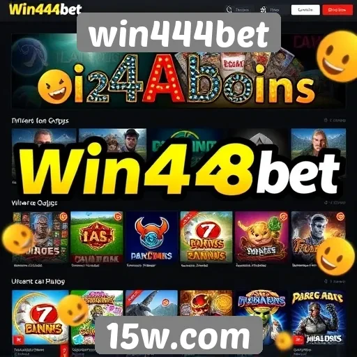 Opcões de jogos disponíveis no win444bet